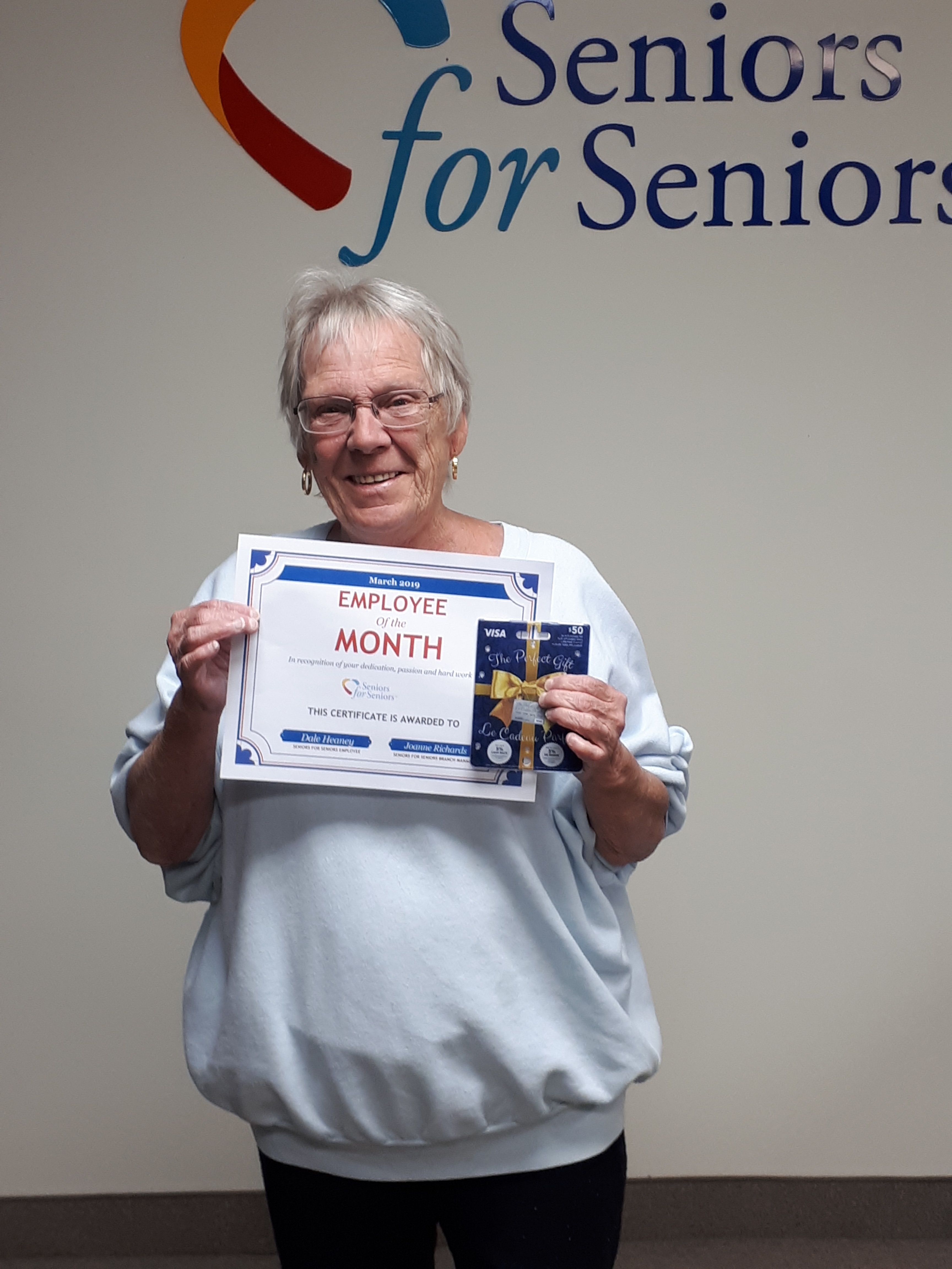 Image: Dale is our March Employee of the Month!