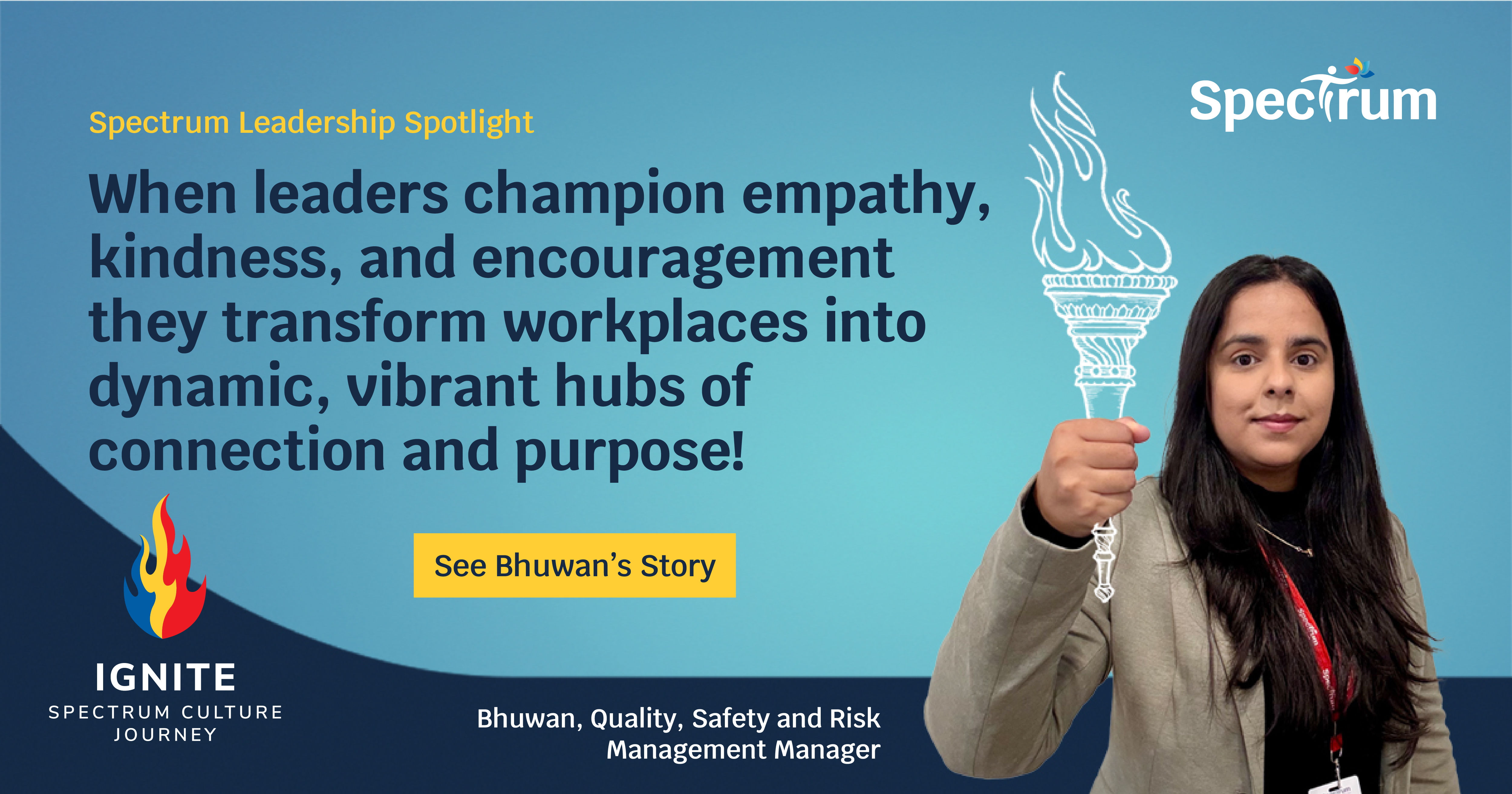 Image: Spectrum Leadership Spotlight – Meet Bhuwan!