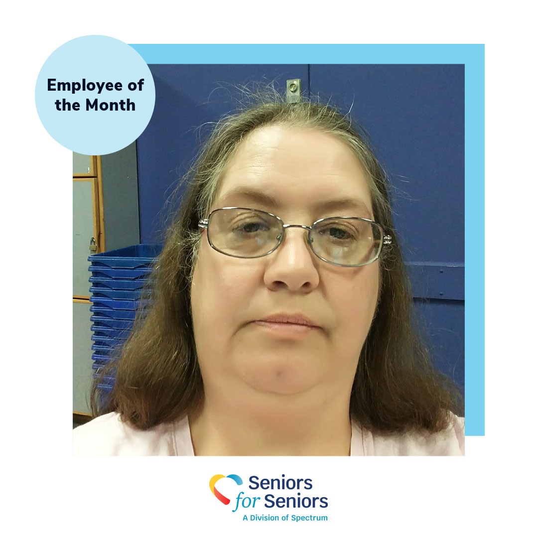 Image: Marie is our May Employee of the Month!