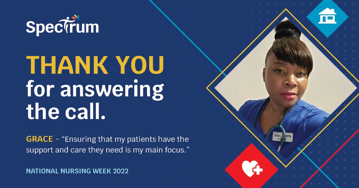Image: National Nursing Week 2022 Nurse Profile: Grace