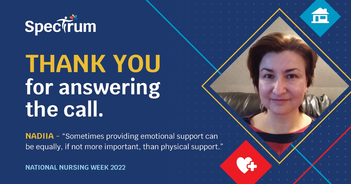 Image: National Nursing Week 2022 Nurse Profile: Nadiia