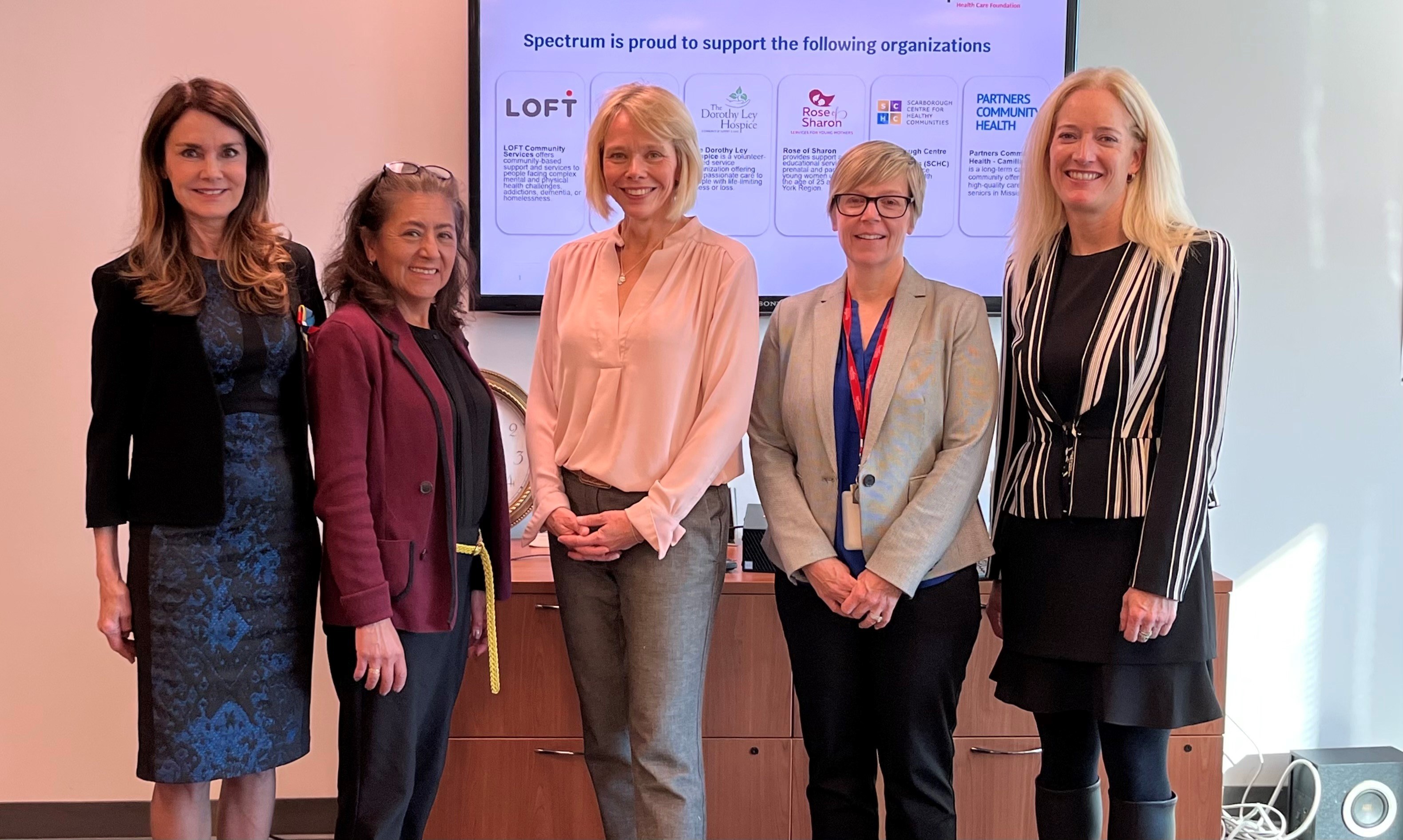 Spectrum Health Care Foundation Toronto Branch Event