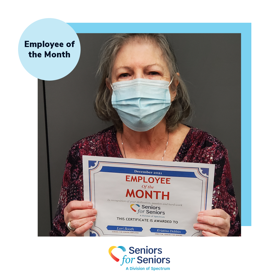 Image: Lori is our December Employee of the Month!