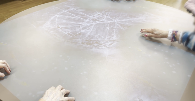 Image: Interactive Lucynt Projectors Enhance Well-Being for Dementia Residents